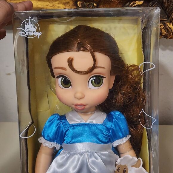 Disney Beauty and the Beast Belle 16" Animator's Play Doll with Lamb Toy NEW - Picture 13 of 16